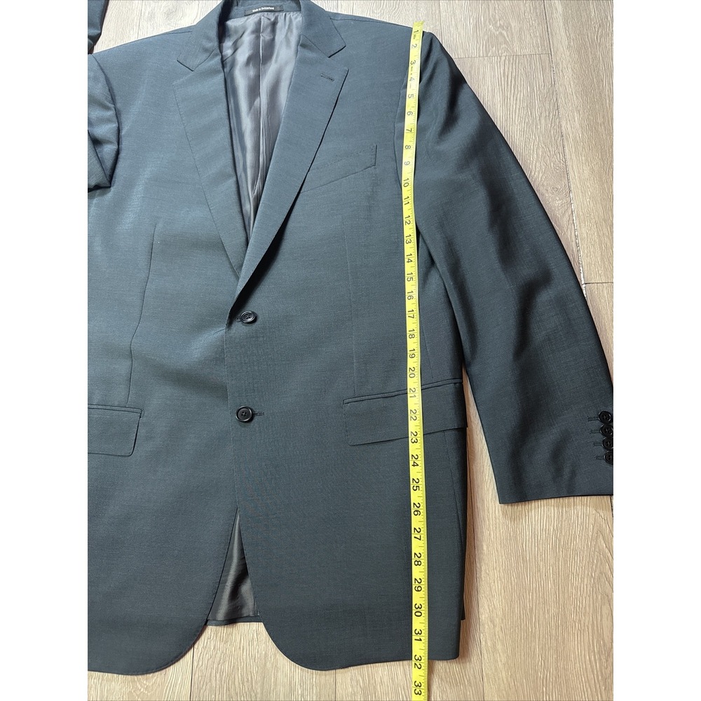 Zegna X Saks "Mila" Travel Blazer Sport Coat Size 44L Unique Color Slim Fit NEW! - Picture 10 of 12